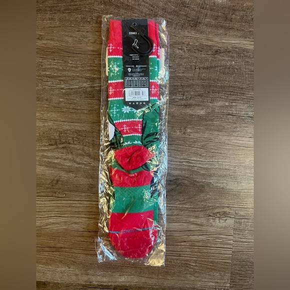 Stance Elf Movie Casual Cold Outside Crew Socks‎ Large 9-13 H31 - Picture 6 of 9